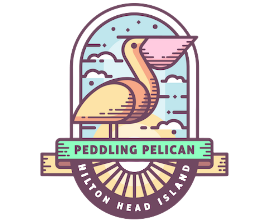 Peddling pelican Logo