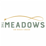 The Meadows on Rock Creek green and yellow Logo